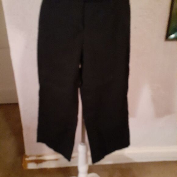 LADIES APOSTROPHE CROP DRESS PANTS 4P - Picture 2 of 7